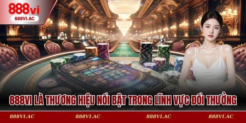 888VI là thương hiệu nổi bật trong lĩnh vực đổi thưởng